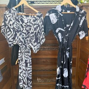 Bundle wax print shirt dresses